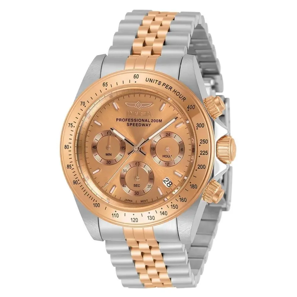 NWT Invicta 30994 Speedway | Chronograph | Rose Gold | Men's Watch
